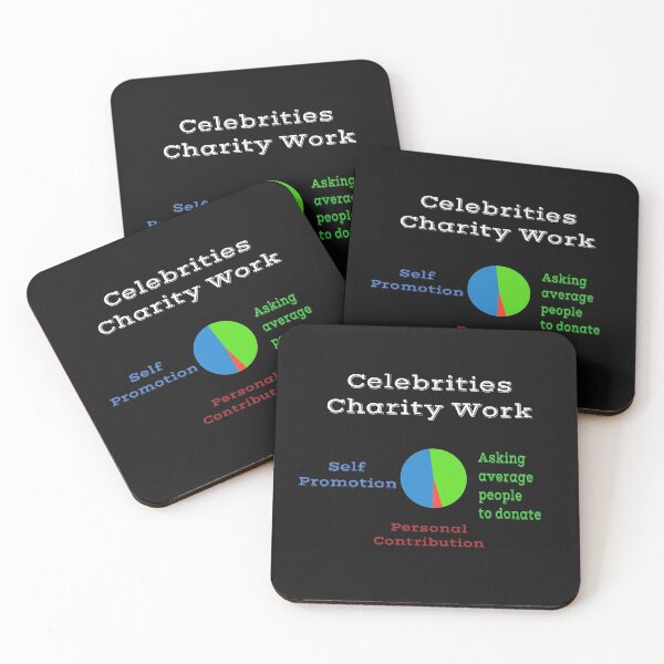 Item preview, Celebrities Charity Work designed and sold by MonatheExplorer.