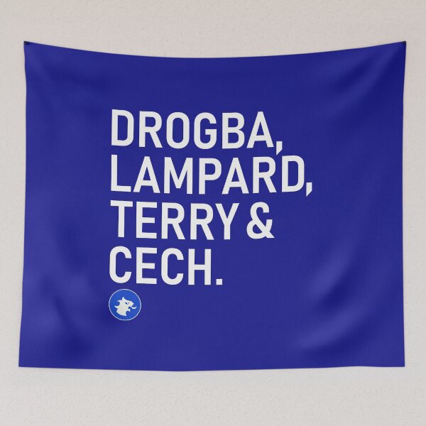 Aperçu de l'œuvre Drogba, Lampard, Terry et Cech 2 créée et vendue par nankeedal.