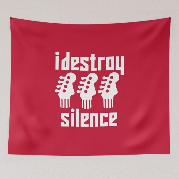 Item preview, I Destroy Silence Guitar #2 designed and sold by SalahBlt.