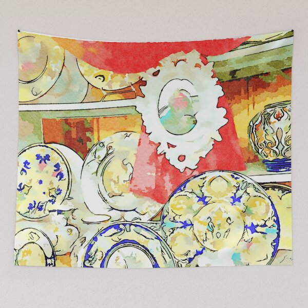 Item preview, Window of a pottery shop designed and sold by Giuseppe Cocco.