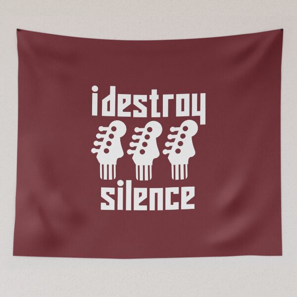 Item preview, I Destroy Silence Guitar #3 designed and sold by SalahBlt.