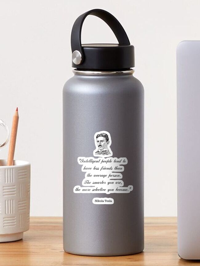 Tesla Is My Inspiration - Funny Cool Gift Travel Mug