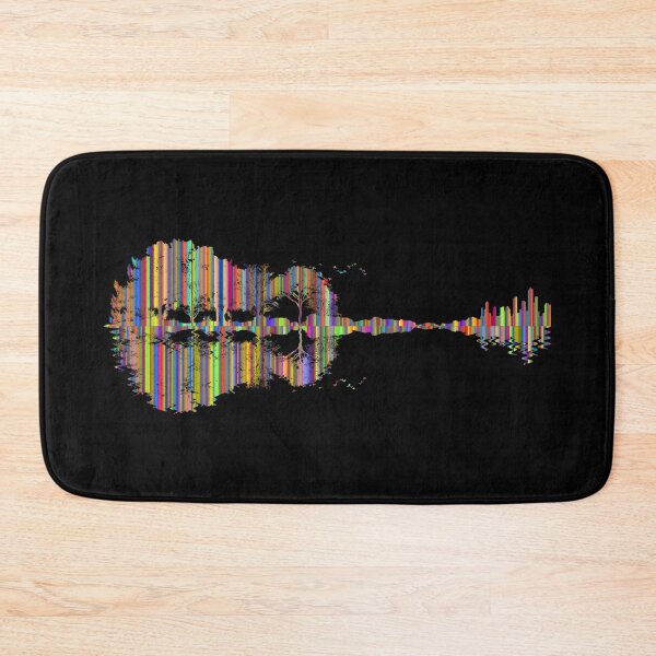 Item preview, Psychedelic Colored Abstract Guitar  designed and sold by BritzShop.