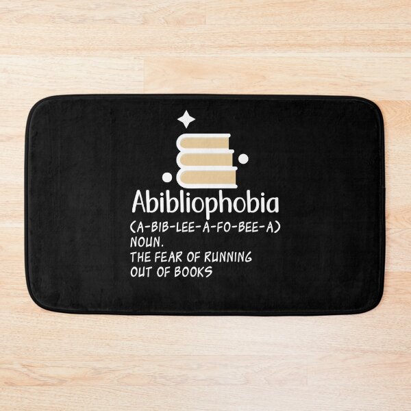 Item preview, Abibliophobia Book Lover Gift Reading Bookworm Gift Bibliophile designed and sold by Akmloza.