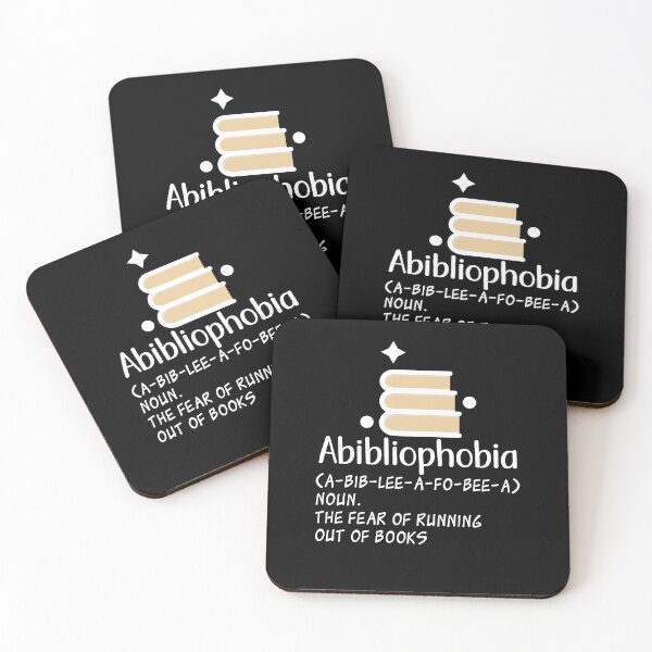 Item preview, Abibliophobia Book Lover Gift Reading Bookworm Gift Bibliophile designed and sold by Akmloza.