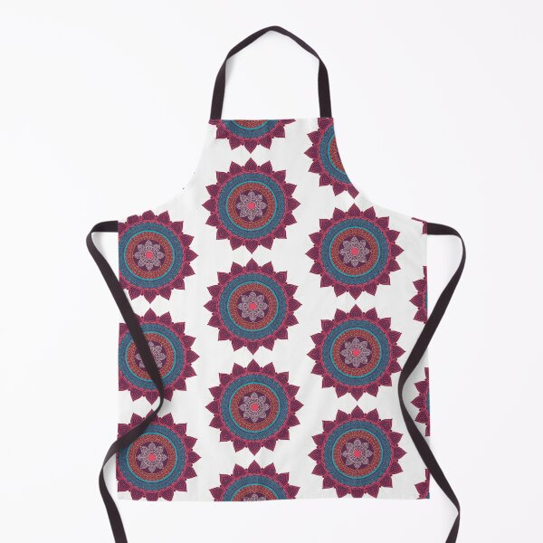 Item preview, Flor azul, circular vintage designed and sold by Bashar-Design.