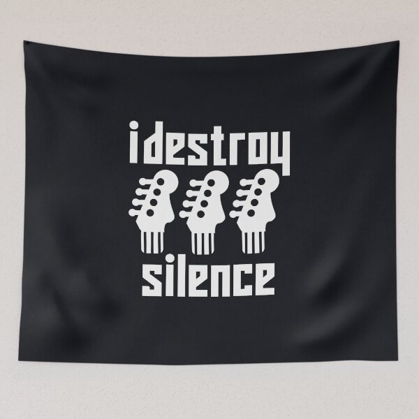 Item preview, I Destroy Silence Guitar #4 designed and sold by SalahBlt.