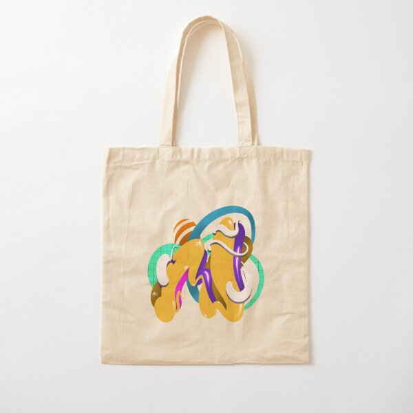 LETTER N Cotton Tote Bag