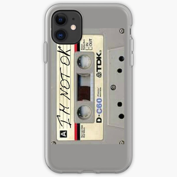 im not ok casette vertical iPhone Soft Case