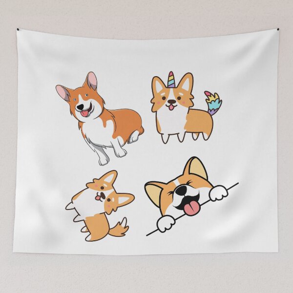 Item preview, Three corgi designed and sold by zanbo.