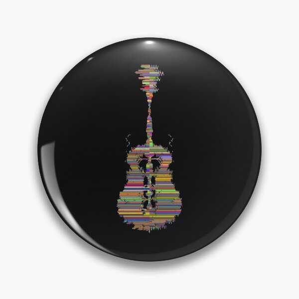 Item preview, Psychedelic Colored Abstract Guitar 2,0 designed and sold by BritzShop.