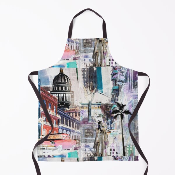 Item preview, Havana Cuba, Urban Pop Art, Palmtree, City, Old Town, La Habana, Capitol, Streets, Collage Design, Wanderlust designed and sold by ExquisiteShots.