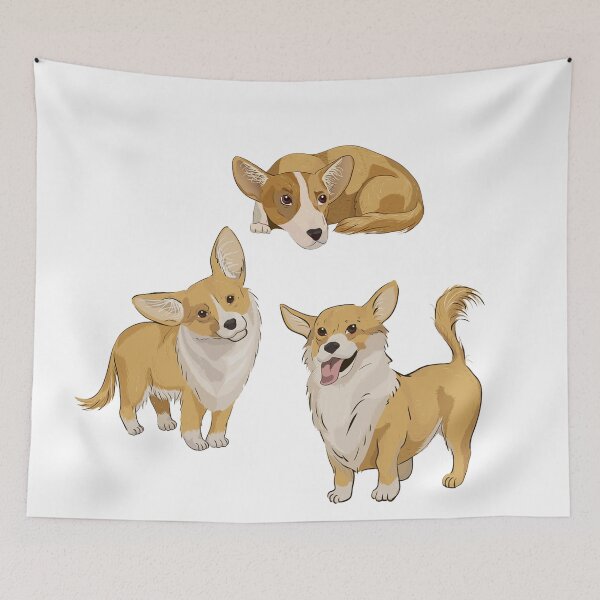 Item preview, Three corgi designed and sold by zanbo.