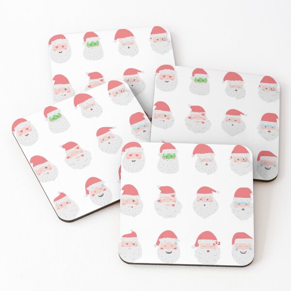Item preview, santa claus emoji set designed and sold by venus-ian.