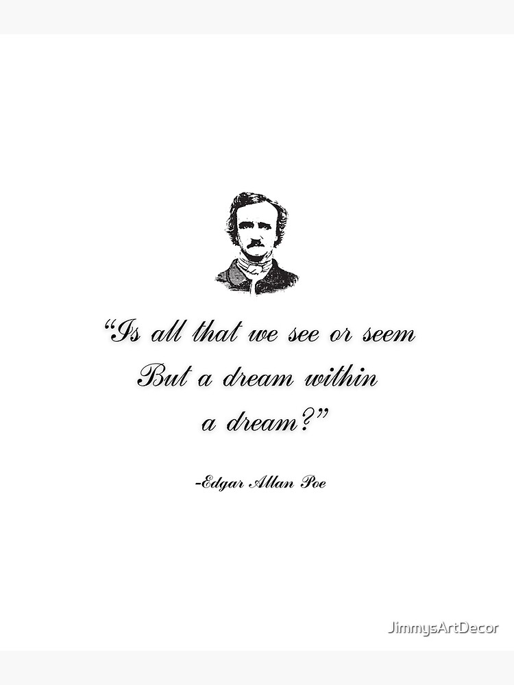 A Dream Within A Dream - A Dream Within A Dream Poem by Edgar Allan Poe