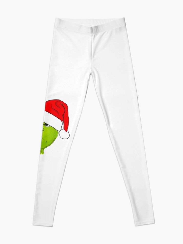 Merry Whatever Christmas Grinch Leggings for Sale by SmokeyxDesigns Redbubble