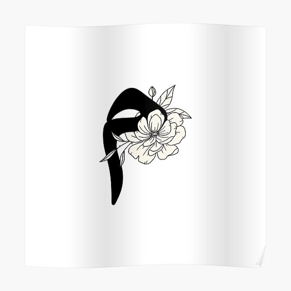 Arabic Letter Meem M Design Available In All Products Poster By Hyunkim Redbubble