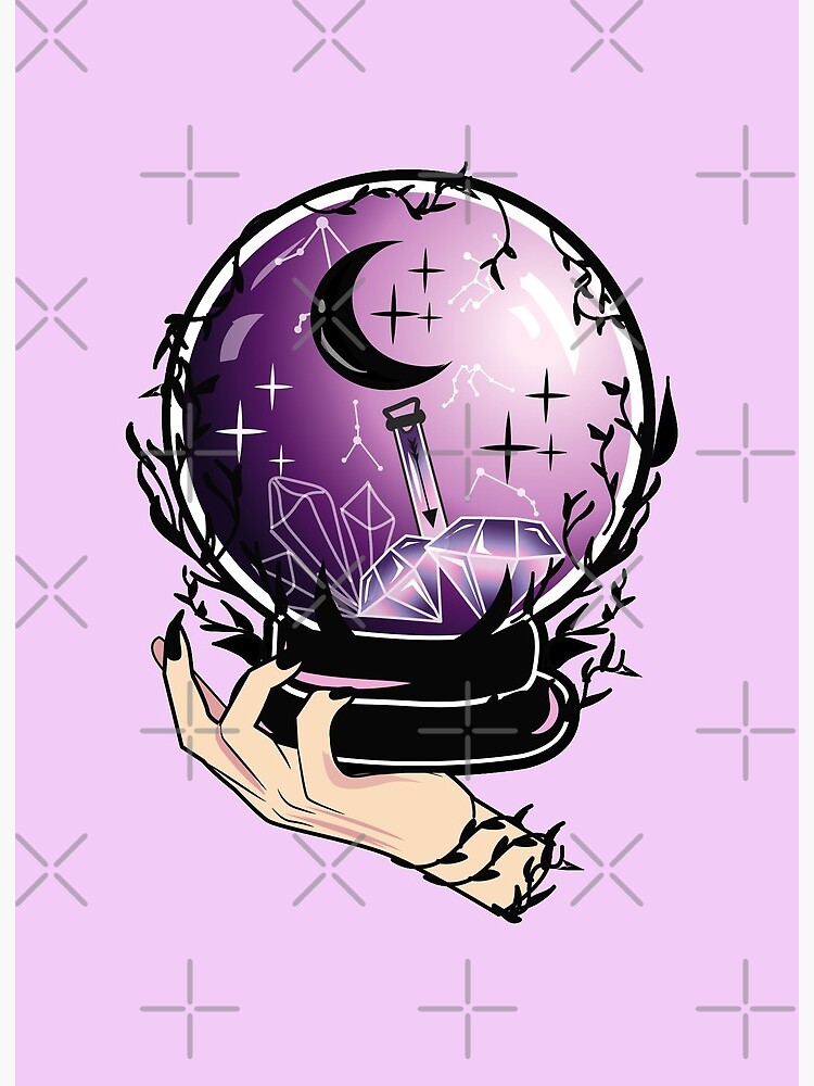 Crystal ball | Art Board Print