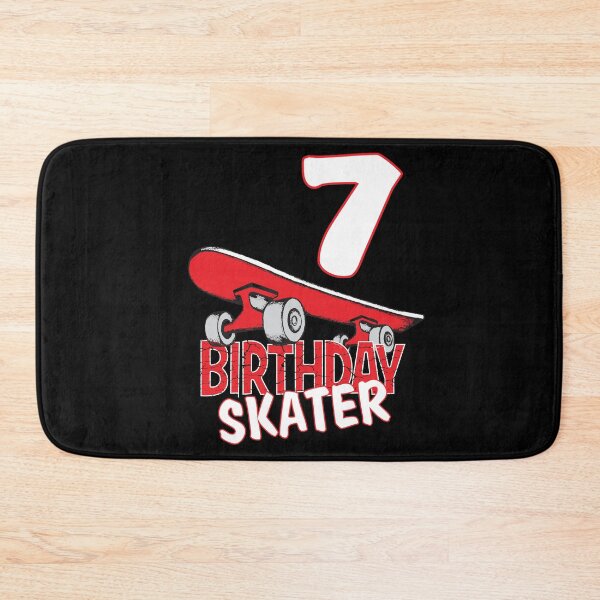 Item preview, 7th Birthday Skater Kids Skate Park Lover B-day Party product designed and sold by Grabitees.
