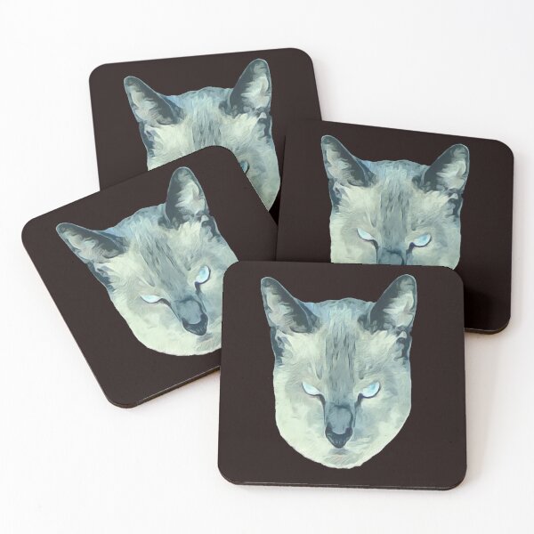 Item preview, popping cat siamese kitty designed and sold by rustycatart.