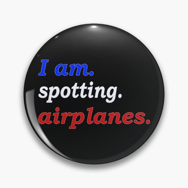 Item preview, I am spotting airplanes - Vintage Design Color designed and sold by FouDeeziner.
