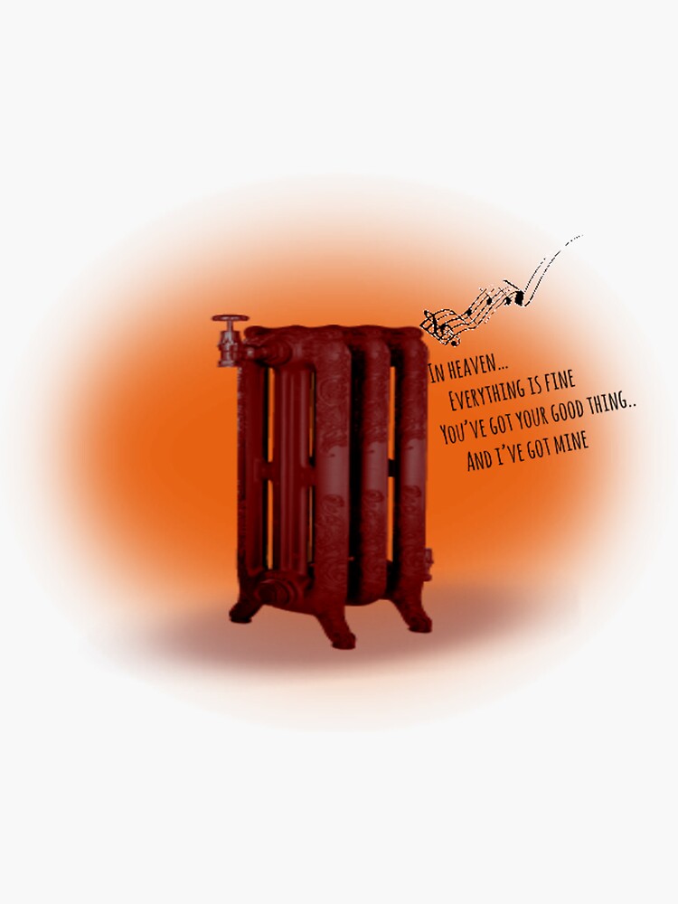 "Eraserhead The Girl In the Radiator Song" Sticker for Sale by