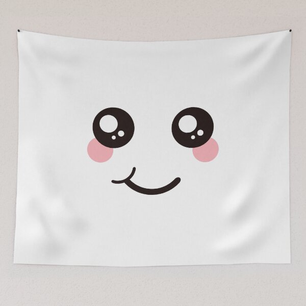 Item preview, Kawaii smiley face designed and sold by bubble-bulb.