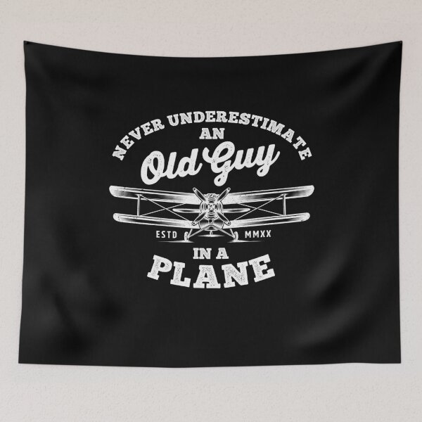 Item preview, Never underestimate an old guy in a plane designed and sold by VFRZone.