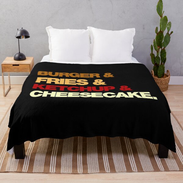 Item preview, Burger & fries & ketchup & cheesecake. designed and sold by YALPOShop.