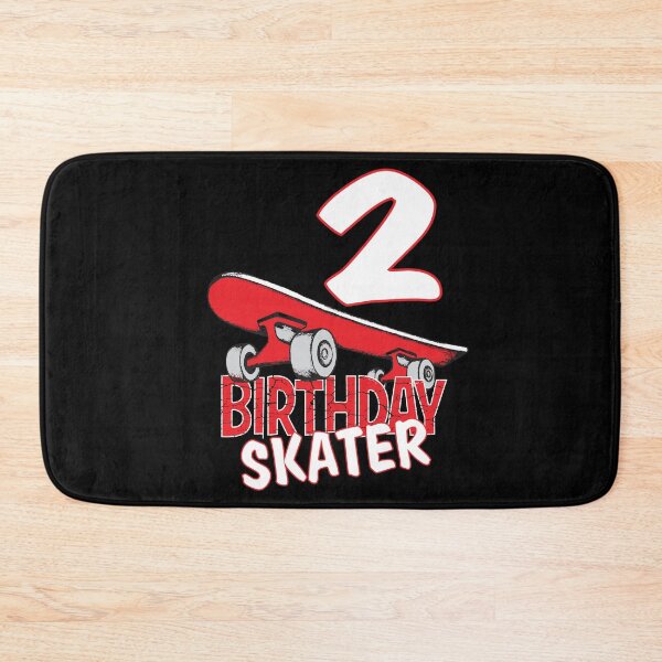 Item preview, 2nd Birthday Skater Kids Skate Park Lover B-day Party print designed and sold by Grabitees.
