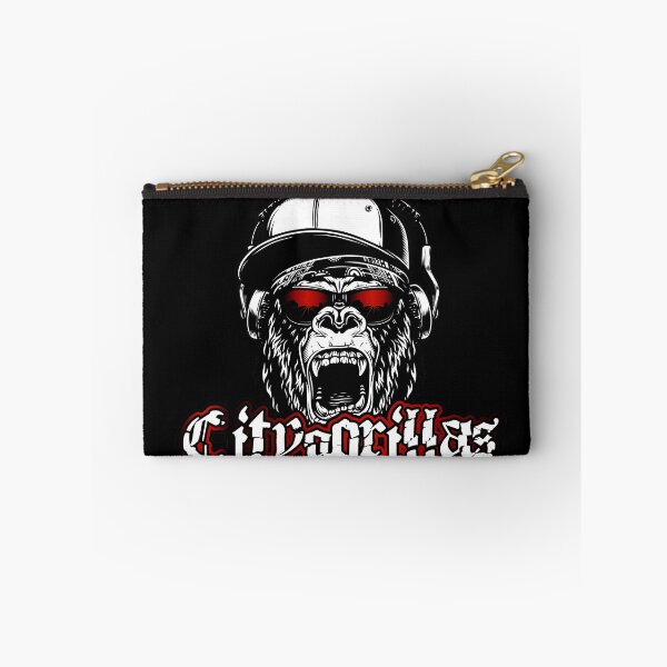 Item preview, City gorilla with cap and red sunglasses designed and sold by froggy-stylecom.