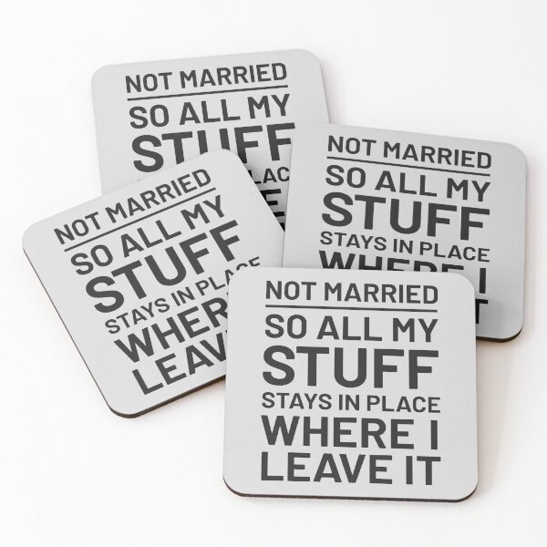 Item preview, Not married designed and sold by Zagach Letters.