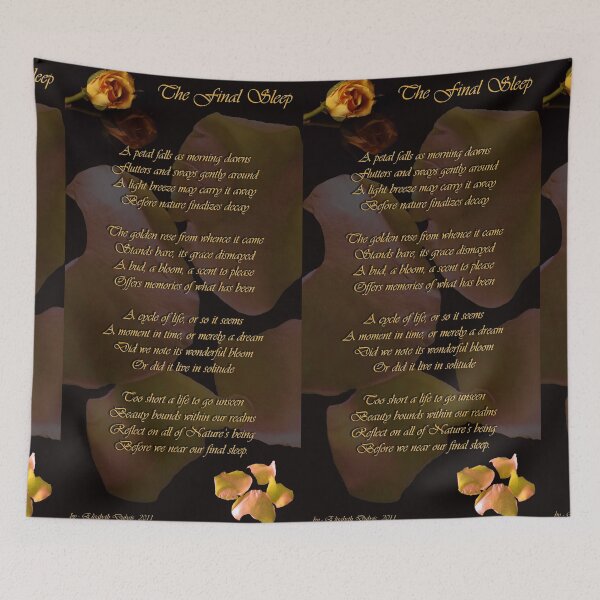 Item preview, The Final Sleep - poetry - ed01 designed and sold by Elisabeth Dubois.