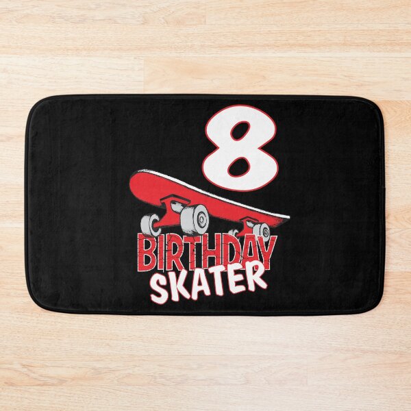 Item preview, 8th Birthday Skater Kids Skate Park Lover B-day Party design designed and sold by Grabitees.