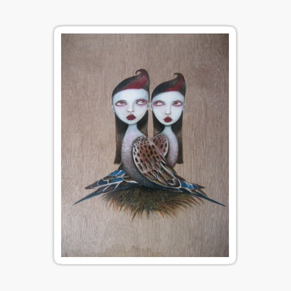 Sibling Rivalry Sticker