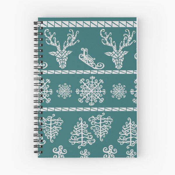 Item preview, christmas jumper on teal designed and sold by Sonia Osiecka Ramsurn.