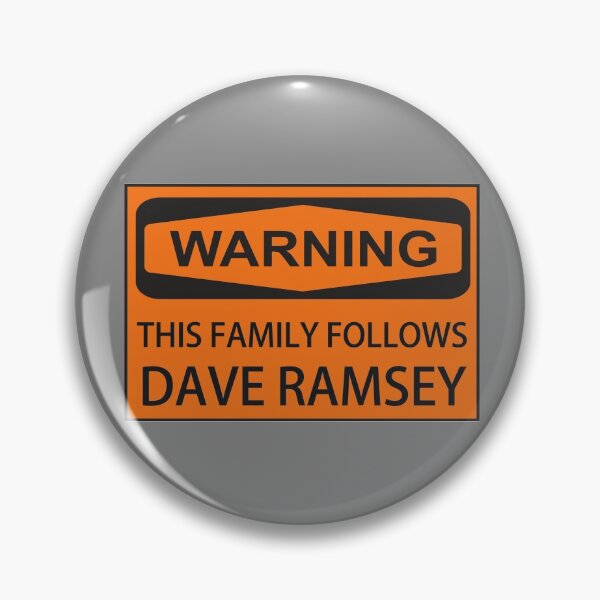 Item preview, Warning Dave Ramsey Follower designed and sold by lemieux20066.