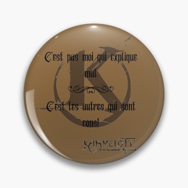Item preview, Kaamelott quote designed and sold by Amliink.