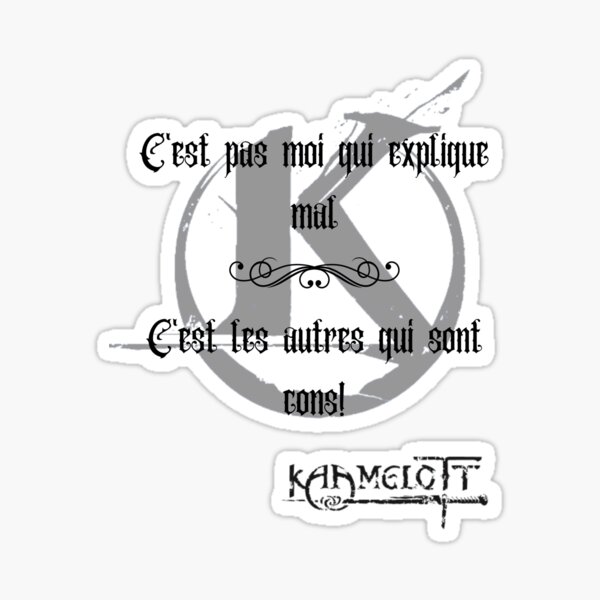 Citation Kaamelott Sticker