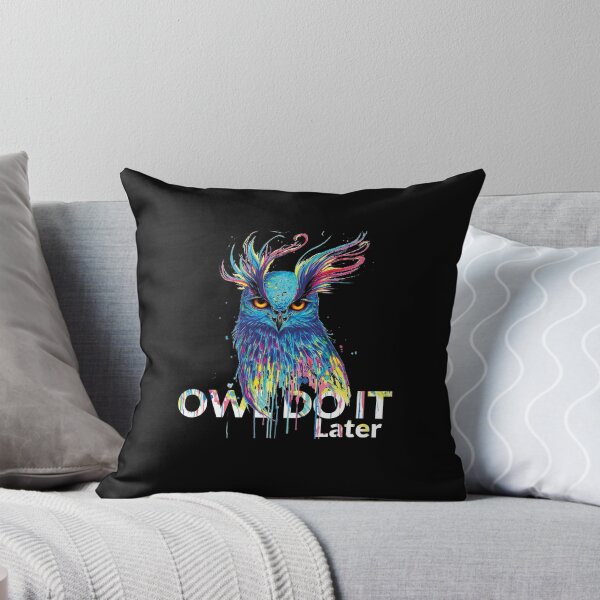 Item preview, owl do it later designed and sold by Jack Minimal.