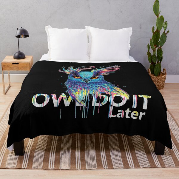 Item preview, owl do it later designed and sold by Jack Minimal.