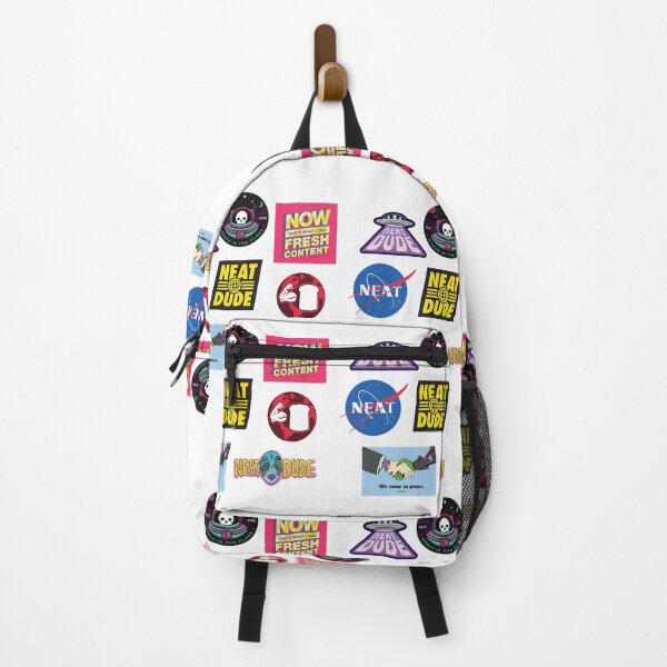 Item preview, Neat Dude | Space Alien Themed Sticker Pack designed and sold by Piosenka Art.