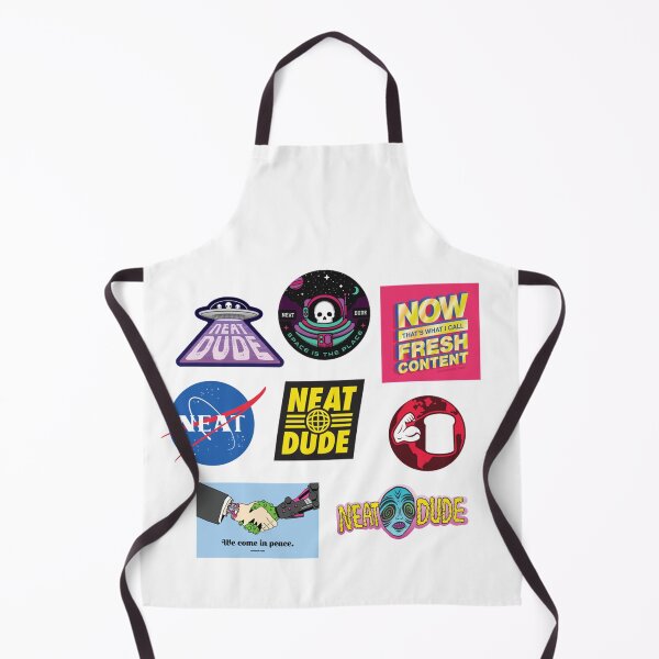 Item preview, Neat Dude | Space Alien Themed Sticker Pack designed and sold by Piosenka Art.