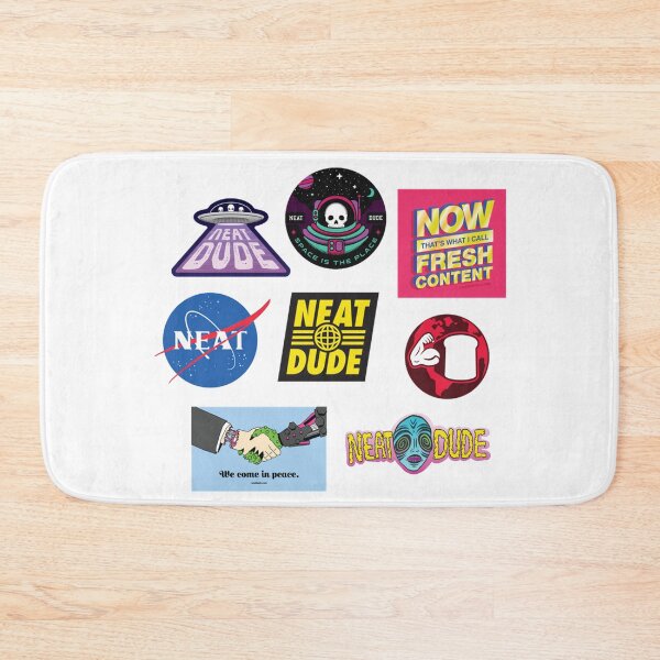 Item preview, Neat Dude | Space Alien Themed Sticker Pack designed and sold by Piosenka Art.