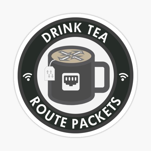 Item preview, Drink Tea, Route Packets designed and sold by redskyguy.