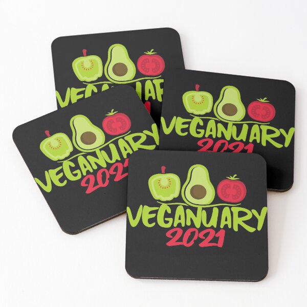 Item preview, Veganuary 2021 Healthy Vegan New Years Resolution In January designed and sold by mikels.