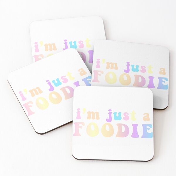 Item preview, i’m just a foodie | pastel graphic designed and sold by chrstnm.