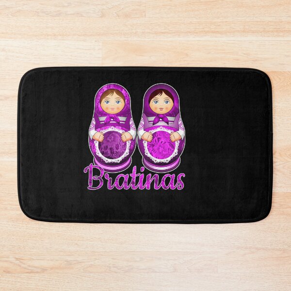 Item preview, Sisters Bratinas Matryoshkas brunette gift designed and sold by Pineapple-Tree.