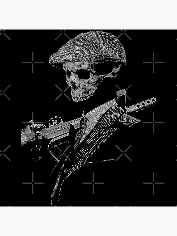 peaky blinders skull t shirt