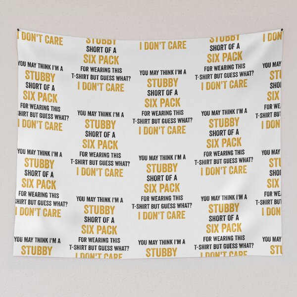 Item preview, Stubby Short of a Six Pack Funny Aussie Slang designed and sold by fantasticpud.